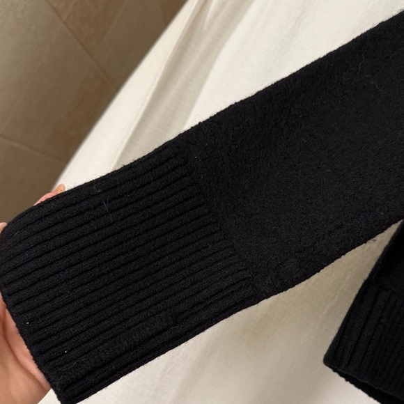 Versace Bold Black and Cream Women's Sweater - Picture 3 of 5